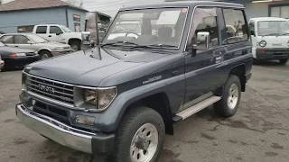 TOYOTA LANDCRUISER PRADO 3Door FA 92 LJ71G-0010208