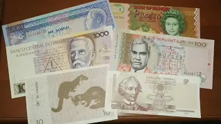 Пополнение коллекции банкнотами.