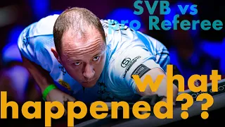 Shane Van Boening destroys professional referee in 9 ball tournament | 2023