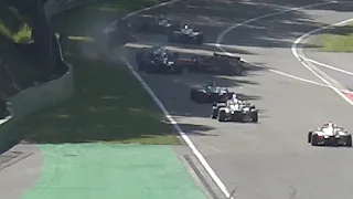 Massive crash Italian F4 championship at Spa Francorchamps May 28th 2023