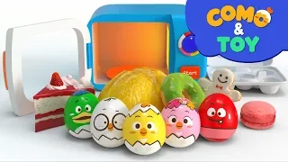Como | Microwave | Learn colors and words | Cartoon video for kids | Como Kids TV