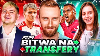 WYSOKA STAWKA! BITWA NA TRANSFERY JUNAJTED KONTRA KLQUDKA W FC 24!