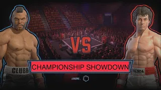 CLUBBER L VS ROCKY B CHAMPIONSHIP SHOWDOWN MATCH ON CHAMPION DIFFICULTY(EXTREMELY HARD) - CREED PS5