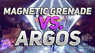 Destiny 2 - Magnetic Grenades ONLY vs. Argos!