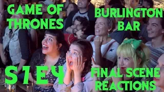 GAME OF THRONES Reactions at Burlington Bar /// S7 Episode 4 FINAL SCENE 