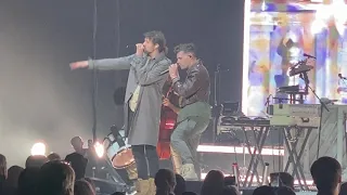 for KING & COUNTRY doing “It’s Not Over Yet” live at the Mabee Center in Tulsa, OK. November 7, 2021