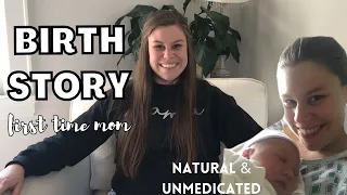 BIRTH STORY FIRST TIME MOM // NATURAL CHILDBIRTH IN HOSPITAL // BIRTH STORY NO EPIDURAL