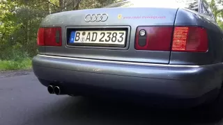 Audi A8 D2 3,7 Fox Exhaust Auspuff ORIGINAL Sound