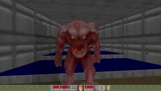 Ultimate Doom (E1M5: Phobos Lab) walkthrough 100% Kills, Secrets and Items (Levels Flipped)