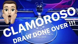 CLAMOROSO CHAMPIONS LEAGUE R16 DRAW REDONE 🤯 #championsleaguedraw #sorteggi #championsleague #ucl
