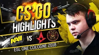 CSGO Highlights: NAVI vs Astralis, ENCE @ ESL One Cologne 2018