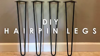 DIY Hairpin Table Legs