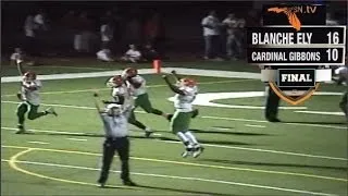 Blanche Ely vs Cardinal Gibbons High School Football Highlights