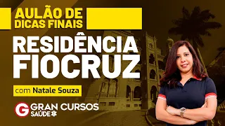 Aulão de Dicas Finais Residência FioCruz com Prof. Natale Souza