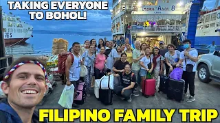 GIANT FILIPINO FAMILY TRIP! Travel to Bohol from Cagayan de Oro