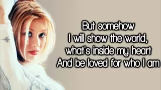 Christina Aguilera - Reflection (Lyrics) HD