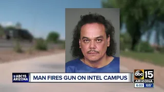 Man arrested for firing shotgun near Intel's Chandler campus