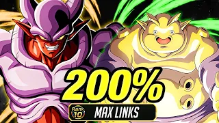 POWERFUL ROTATION! PHY LR JANEMBA AND TEQ JANEMBA ON A 200% LEAD! (Dokkan Battle)