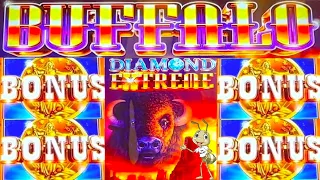 5 BONUSES and a BIG Ticket Cashout!! Buffalo Diamond Extreme!! 🦬💎🦬