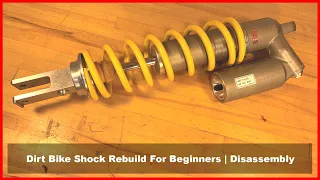 Dirt Bike Shock Rebuild - DISASSEMBLY