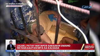 Lalaki, patay matapos saksakin umano ng nakaalitan niya sa kalsada | UB