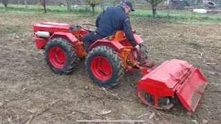 Prezentare motocultor tractor tractoraș Valpadana 2 pistoane 35 CP review