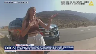 New bodycam video shows Gabby Petito and Brian Laundrie in Utah