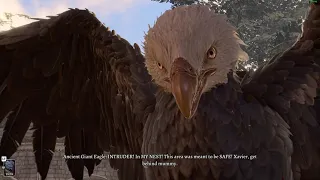 Baldur's Gate 3: performing a song for the eagles
