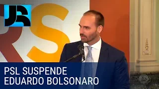 PSL suspende Eduardo Bolsonaro e outros 13 parlamentares