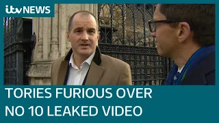 MPs' anger as Downing Street staff seen in leaked video joking about Christmas party | ITV News