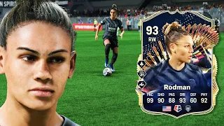 93 TOTS RODMAN SBC PLAYER REVIEW | EA FC 24 ULTIMATE TEAM