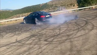 BMW 428i AT8 RWD AT8 Donuts Drift Fail