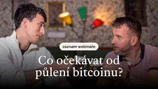 Co čekat po půlení bitcoinu? S Pavlem Rybou a Rosťou Plachým