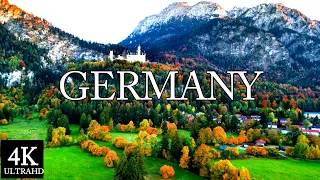 4k Drone Footage - Bird's eye view of Germany,Relax, Nature 4k,4k Video, Soft Relaxing