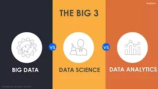 Data Science vs Big Data vs Data Analytics | Simplilearn