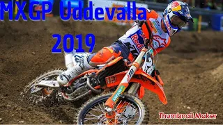 MXGP Motocross Uddevalla 2019