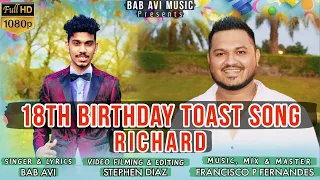 Konkani Birthday Toast Song |Bab Avi Braganza