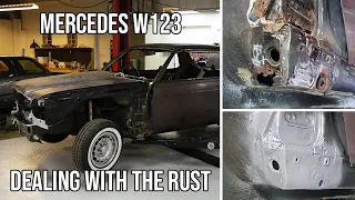 Mercedes W123 Restoration | Welding Part 2