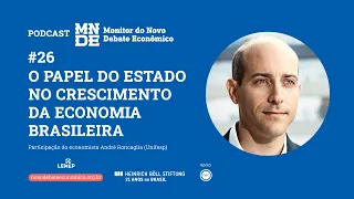 Podcast EP #26 │ O papel do Estado no crescimento da economia brasileira│André Roncaglia