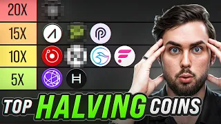 TOP 5 Altcoins that will EXPLODE on the 2024 Bitcoin HALVING!