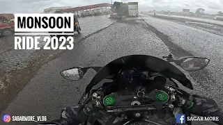 FIRST MONSOON RIDE with my NINJA H2 |SAGARMORE VLOGS