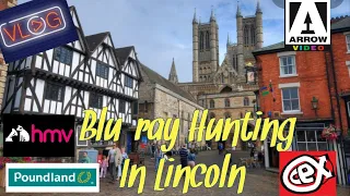 Blu-ray & 4K Hunting Vlog In Lincoln! HMV, Cex And I Get My First 4k From Poundland.