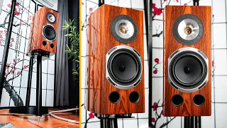 High-End Sound With Style For The LUCKY 500 ! Triangle 40th Anniversary Magellan Duetto Speakers