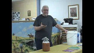 Tim Davis Shows How to Make Wine