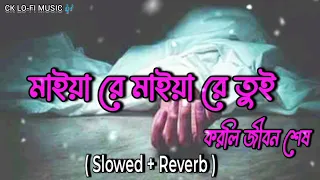 মাইয়া রে মাইয়া রে তুই করলি জীবন শেষ (Slowed + Reverb )Gogon Sakib | Bangal Sad Song 2023 | Lofi