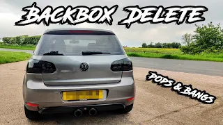 BACKBOX DELETE VW GOLF 1.4 TSI *POPS & BANGS?* | SOUNDS INSANE