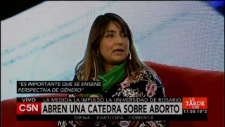 Abren una cátedra sobre aborto