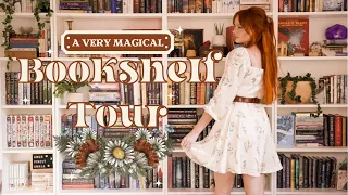 Bookshelf Tour // my ✨magical✨ home library