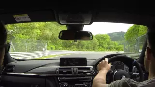 Bmw m4 Vs Bmw m5 Ring Taxi Nurburgring Nordschleife Onboard 21/05/2016