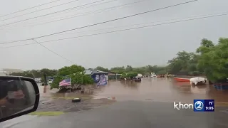 Maui County slammed with rain: ‘Lots of destruction’